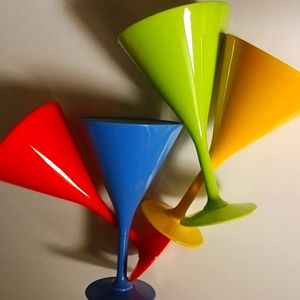 Pool Melamine Drinkware Cups 4 set